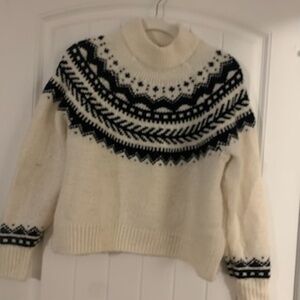 Abercrombie & Fitch fair isle sweater